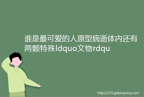 谁是最可爱的人原型病逝体内还有两颗特殊ldquo文物rdquo